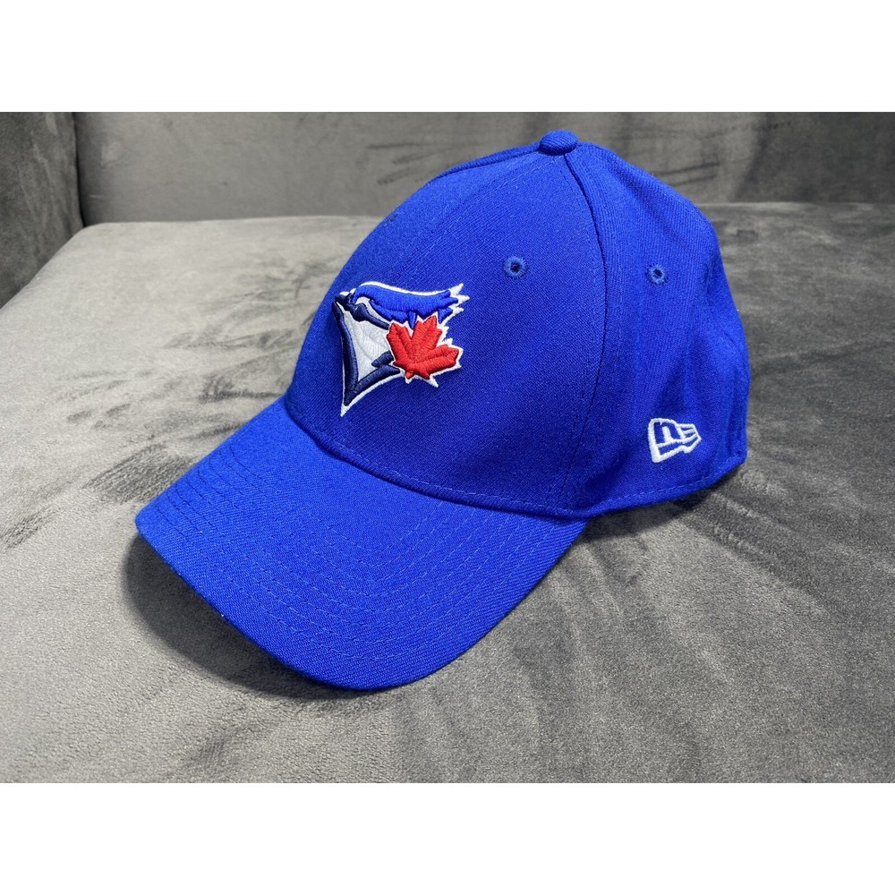 Toronto Blue Jays Hat Cap Fitted Mens Med/Large‎ Blue White MLB Baseball New Era